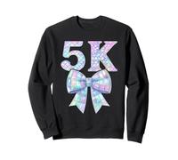 Coquette Bow Preppy I'm Ready for 5K First Day of PreK5 Girl Sweatshirt