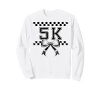 Coquette Bow Preppy I'm Ready for 5K First Day of PreK5 Girl Sweatshirt