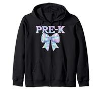 Coquette Bow Preppy I'm Ready for Pre K 1st Day of PreK Girl Sweat à Capuche