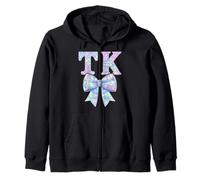 Coquette Bow Preppy I'm Ready for TK First Day of TK Girl Sweat à Capuche