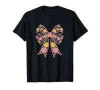 Coquette Bow Summer Tropical Seashell Beach Aesthetic Vibes T-Shirt