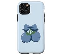 Coquette Bow with Blueberry Kawaii Charm Coque pour iPhone 11 Pro