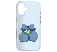 Coquette Bow with Blueberry Kawaii Charm Coque pour iPhone 17