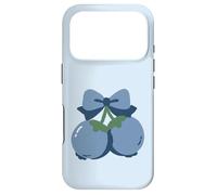 Coquette Bow with Blueberry Kawaii Charm Coque pour iPhone 17 Pro