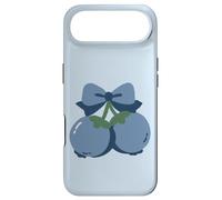 Coquette Bow with Blueberry Kawaii Charm Coque pour iPhone Air