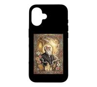 Coquette Catholic Sacred Vintage, théorie de l'évolution de Darwin Coque pour iPhone 16