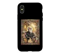 Coquette Catholic Sacred Vintage, théorie de l'évolution de Darwin Coque pour iPhone X/XS
