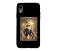 Coquette Catholic Sacred Vintage, théorie de l'évolution de Darwin Coque pour iPhone XR