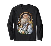 Coquette Catholic Sacred Vintage, théorie de l'évolution de Darwin Manche Longue