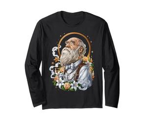 Coquette Catholic Sacred Vintage, théorie de l'évolution de Darwin Manche Longue