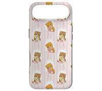 Coquette Chats sur Rayures et nœuds Aquarelle Rose Coque pour iPhone Air