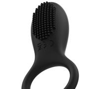 Coquette chic desire - cockring télécommande rechargeable noir/ or