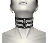 COQUETTE CHOKER CUERO VEGANO ESTILO FETISH
