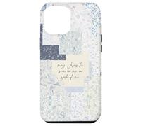 Coquette chrétienne Patchwork Jésus Dieu Bible Verset Coque pour iPhone 12 Pro Max
