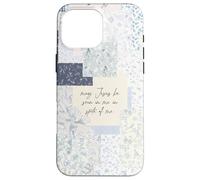 Coquette chrétienne Patchwork Jésus Dieu Bible Verset Coque pour iPhone 16 Pro Max