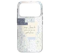 Coquette chrétienne Patchwork Jésus Dieu Bible Verset Coque pour iPhone 17 Pro
