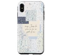 Coquette chrétienne Patchwork Jésus Dieu Bible Verset Coque pour iPhone XS Max