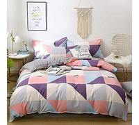 Coquette Couette Ensemble de Couvercle Coton en flèche Floral avec à Fermeture éclair palices d'angle 4