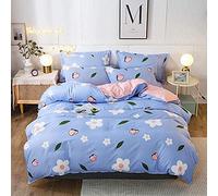 Coquette Couette Ensemble de Couvercle Coton en flèche Floral avec à Fermeture éclair palices d'angle 4