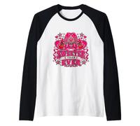 Coquette Cowgirl Valentine Cherry, Plus Douce Que jamais Manche Raglan