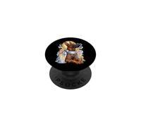 Coquette de Chien Malinois Belge catholique sacré Vintage Floral PopSockets PopGrip Adhésif