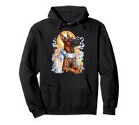 Coquette de Chien Malinois Belge catholique sacré Vintage Floral Sweat à Capuche