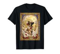 Coquette de Chien Malinois Belge catholique sacré Vintage Kitsch T-Shirt