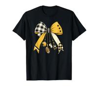 Coquette de Football Bow Game Day Cheerleader Team Sport Spirit T-Shirt
