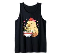 Coquette de Poulet Mignon Ramen Nouilles Kawaii Débardeur