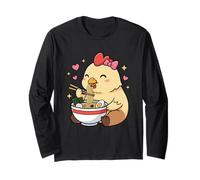 Coquette de Poulet Mignon Ramen Nouilles Kawaii Manche Longue