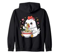 Coquette de Poulet Mignon Ramen Nouilles Kawaii Sweat à Capuche