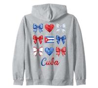 Coquette Drapeau Cuba Fille Cubaine Sweat à Capuche