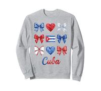 Coquette Drapeau Cuba Fille Cubaine Sweatshirt