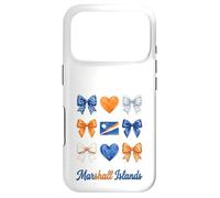 Coquette Drapeau des îles Marshall Marshallese Girls Coque pour iPhone 17 Pro