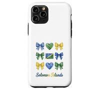 Coquette Drapeau des îles Salomon pour Filles Coque pour iPhone 11 Pro