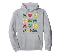 Coquette Drapeau Dominique Filles Dominicaines Sweat à Capuche