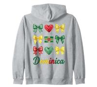Coquette Drapeau Dominique Filles Dominicaines Sweat à Capuche