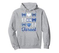 Coquette Drapeau Israël Filles Israéliennes Sweat à Capuche