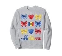 Coquette Drapeau Moldavie Fille moldave Sweatshirt