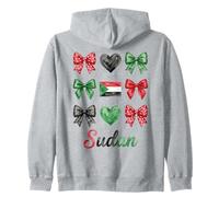 Coquette Drapeau Soudan Filles soudanaises Sweat à Capuche