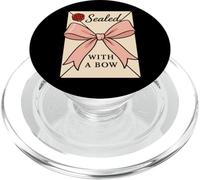 Coquette Esthétique Noeud Imprimé Girly Pastel Romantique Vintage PopSockets PopGrip pour MagSafe