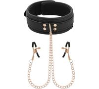 COQUETTE FANTASY - Coquette Chic Desire - Collier Pince Tip Fantaisie avec Doublure en Néoprène