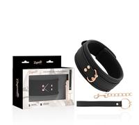 Coquette Collier fantaisie COQUETTE FANTASY en cuir végan avec bracelet et doublure en néoprène