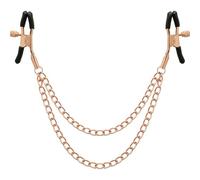 COQUETTE FANTASY PINZAS METALICAS PEZONES CON CADENA