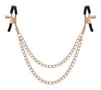COQUETTE FANTASY PINZAS METALICAS PEZONES CON CADENA