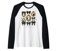 Coquette Halloween Fantômes Dentelle Noire Gothique victorie Manche Raglan