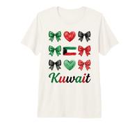 Coquette Koweït Drapeau Koweïtien Filles T-Shirt Haut de Gamme