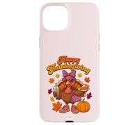 Coquette Mignonne avec café glacé et Tarte Thanksgiving Coque pour iPhone 15 Plus