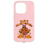 Coquette Mignonne avec café glacé et Tarte Thanksgiving Coque pour iPhone 15 Pro