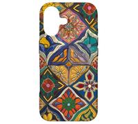 Coquette Motifs géométriques mexicains de Fleurs Coque pour iPhone 17